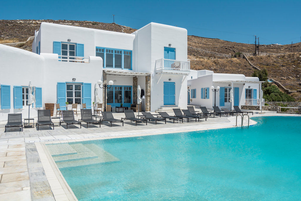 Capo Di Mykonos Resort Agios Ioannis Diakoftis Exterior photo