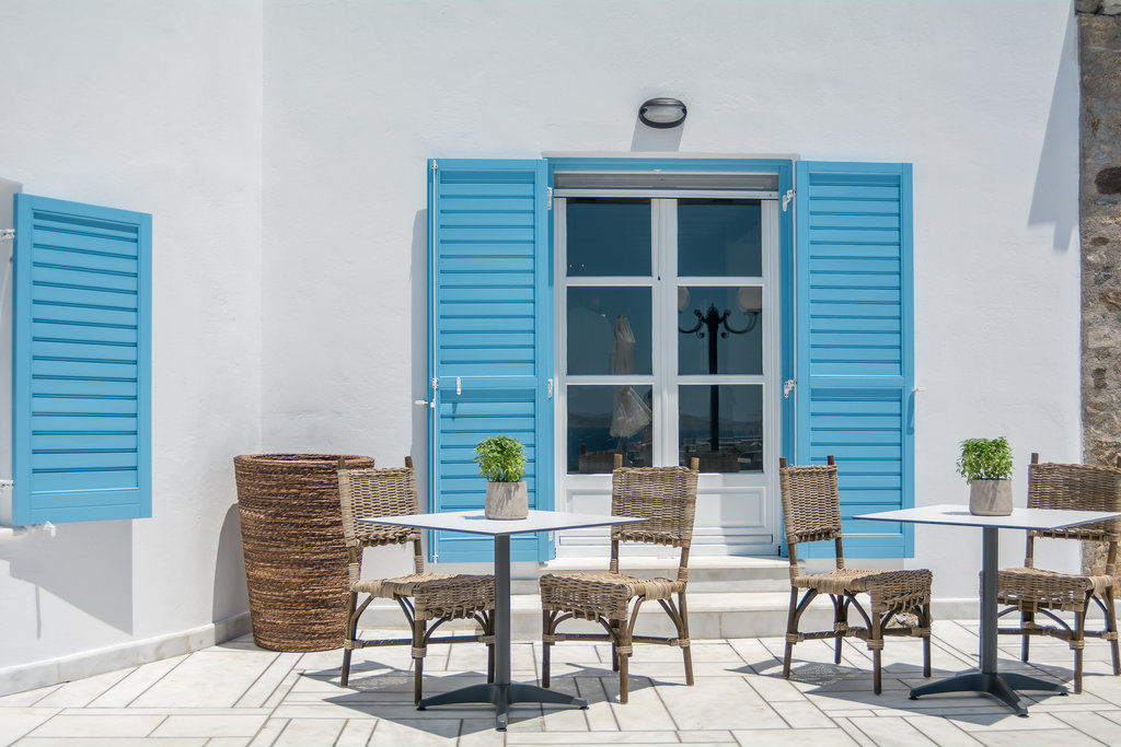 Capo Di Mykonos Resort Agios Ioannis Diakoftis Exterior photo