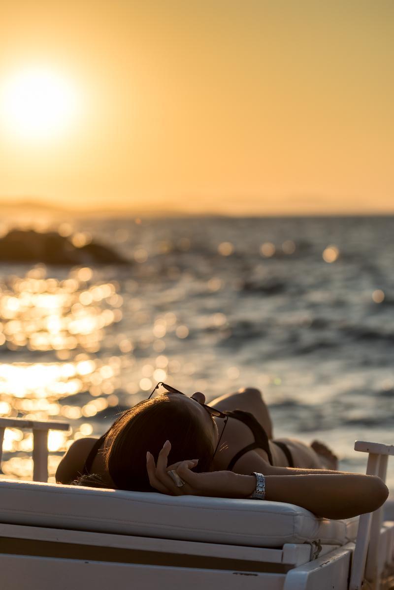 Capo Di Mykonos Resort Agios Ioannis Diakoftis Exterior photo